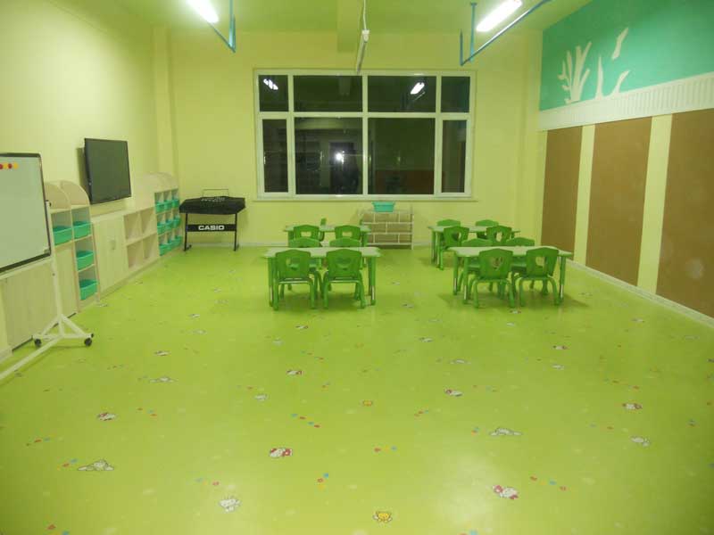 甘肃幼儿园地板 甘肃省酒泉市景苑伟才幼儿园地板