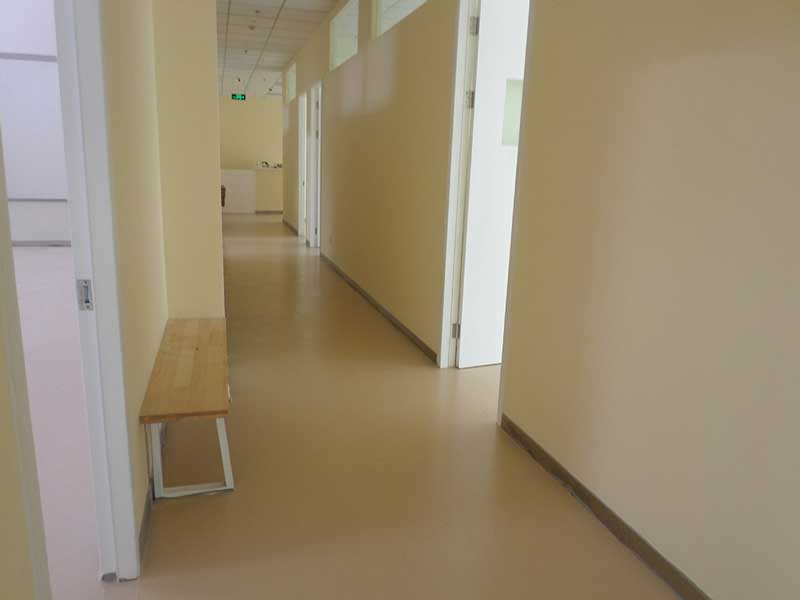 浙江省杭州市商用塑胶地板 浙江省杭州市广音艺术学校地板