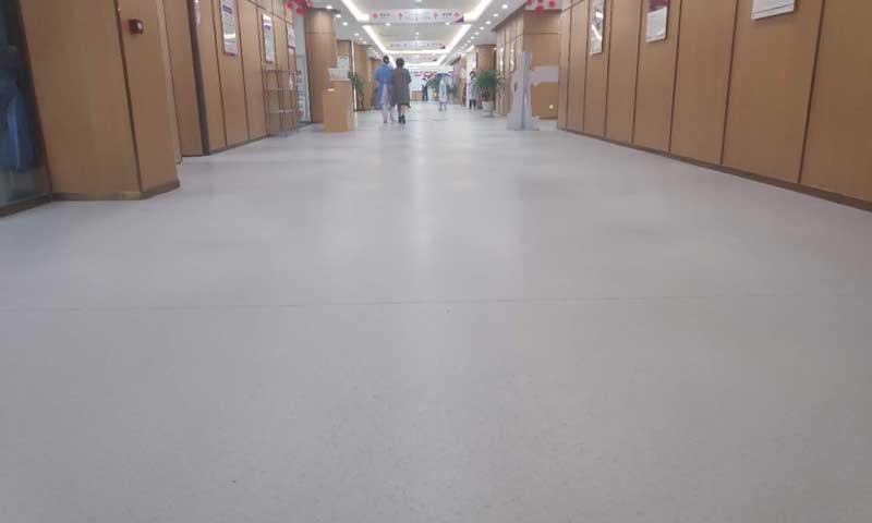 儿童医院装修选择医院地板胶