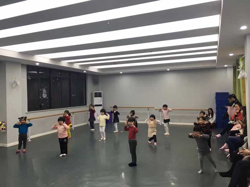 天津舞光十色艺培中心舞蹈室地板