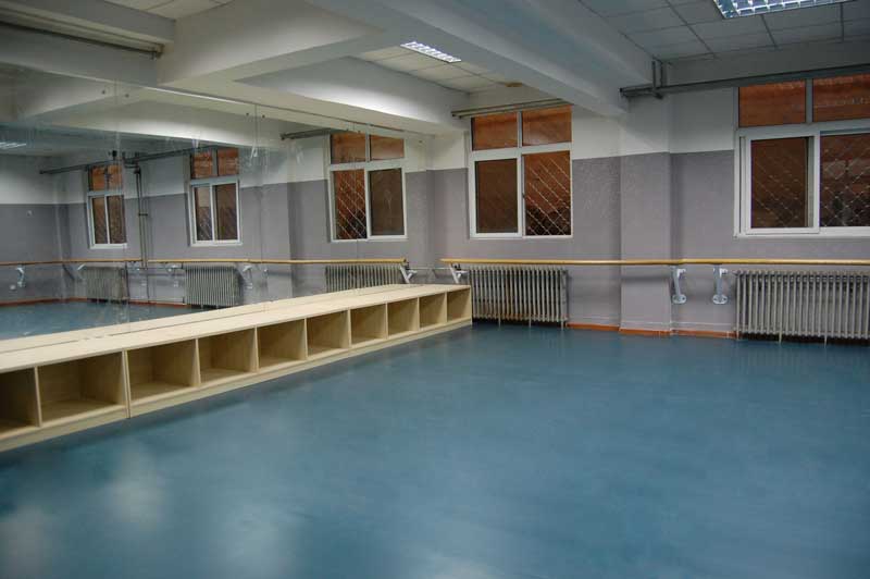 北京中央音乐学院附中舞蹈地板