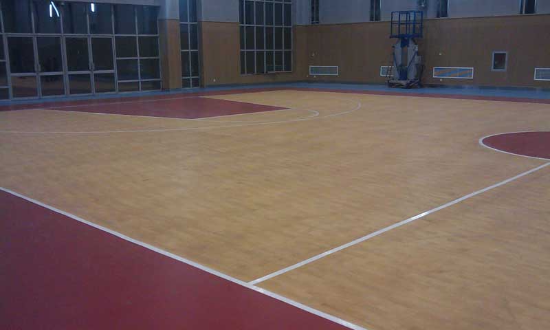 PVC篮球地板与木地板相比的优点介绍