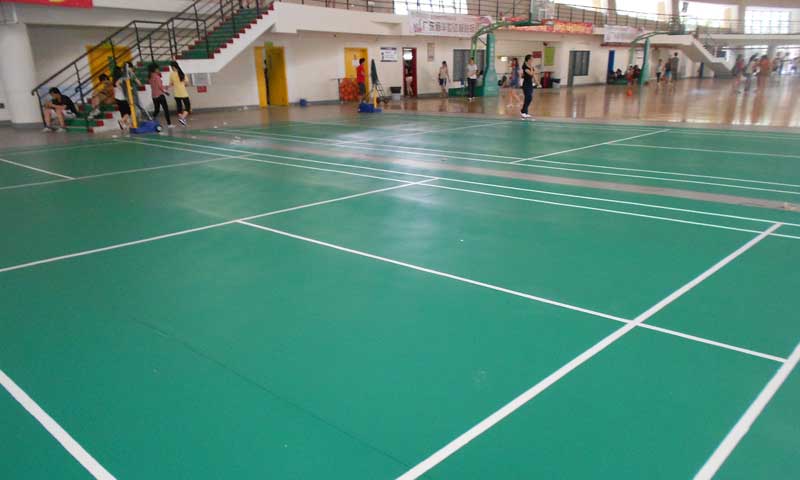 广东省珠海市北师大羽毛球地胶 广东省珠海市北师大羽毛球地胶