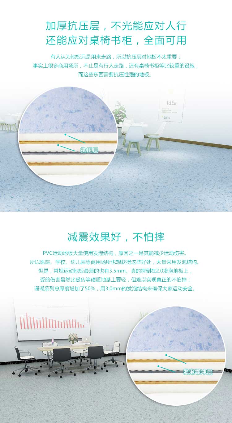 安发珊瑚·商用地板