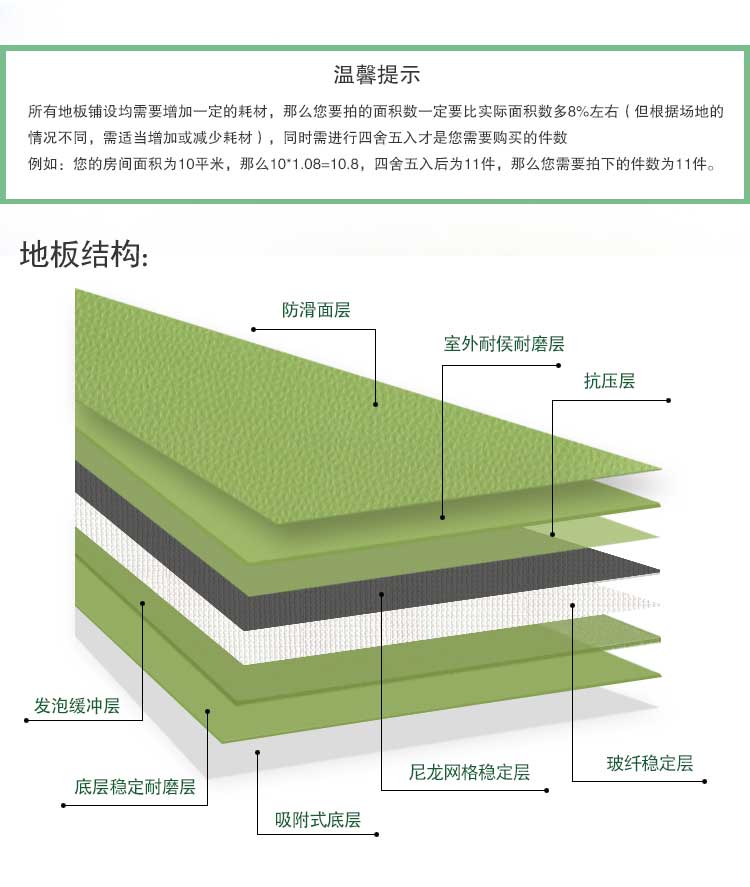 升级版幼儿园室外地板_户外地板